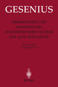 Vorderes Coverbild Hebräisches und Aramäisches Handwörterbuch über das Alte Testament