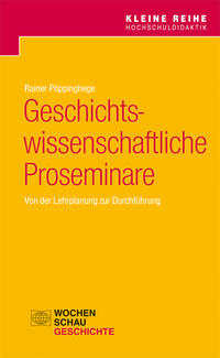 Vorderes Coverbild Geschichtswissenschaftliche Proseminare