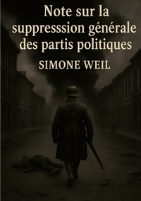 Vorderes Coverbild Note sur la suppression générale des partis politiques