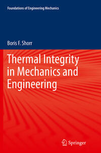 Vorderes Coverbild Thermal Integrity in Mechanics and Engineering