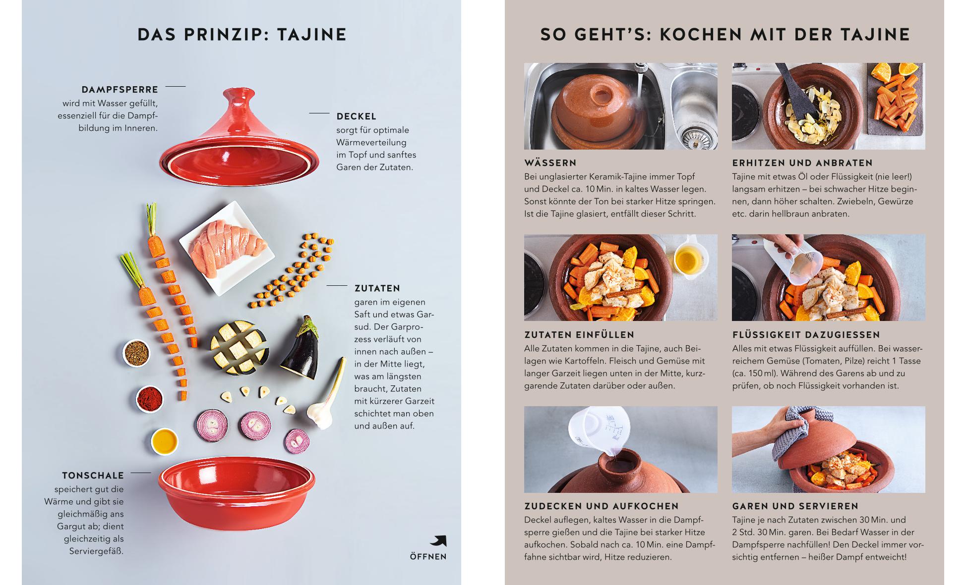 Beispielinhalt (Bild) Tajine