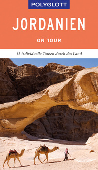 Vorderes Coverbild POLYGLOTT on tour Reiseführer Jordanien