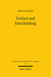 Vorderes Coverbild Freiheit und Entscheidung