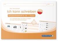 Vorderes Coverbild Ich kann schreiben Teil 2 - Schülerarbeitsheft für die 1. Klasse