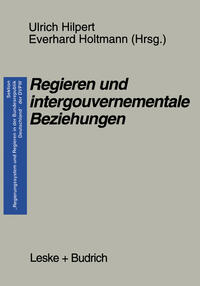 Vorderes Coverbild Regieren und intergouvernementale Beziehungen