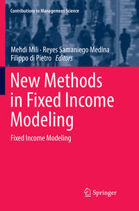 Vorderes Coverbild New Methods in Fixed Income Modeling