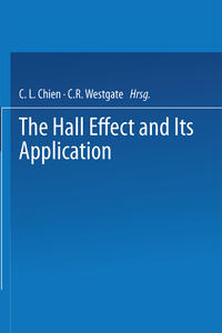 Vorderes Coverbild The Hall Effect and Its Applications