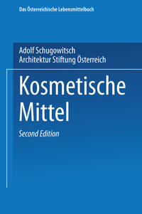 Vorderes Coverbild Kosmetische Mittel