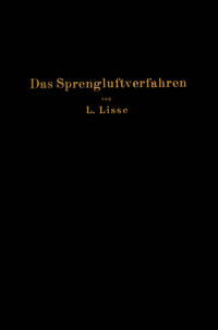 Vorderes Coverbild Das Sprengluftverfahren