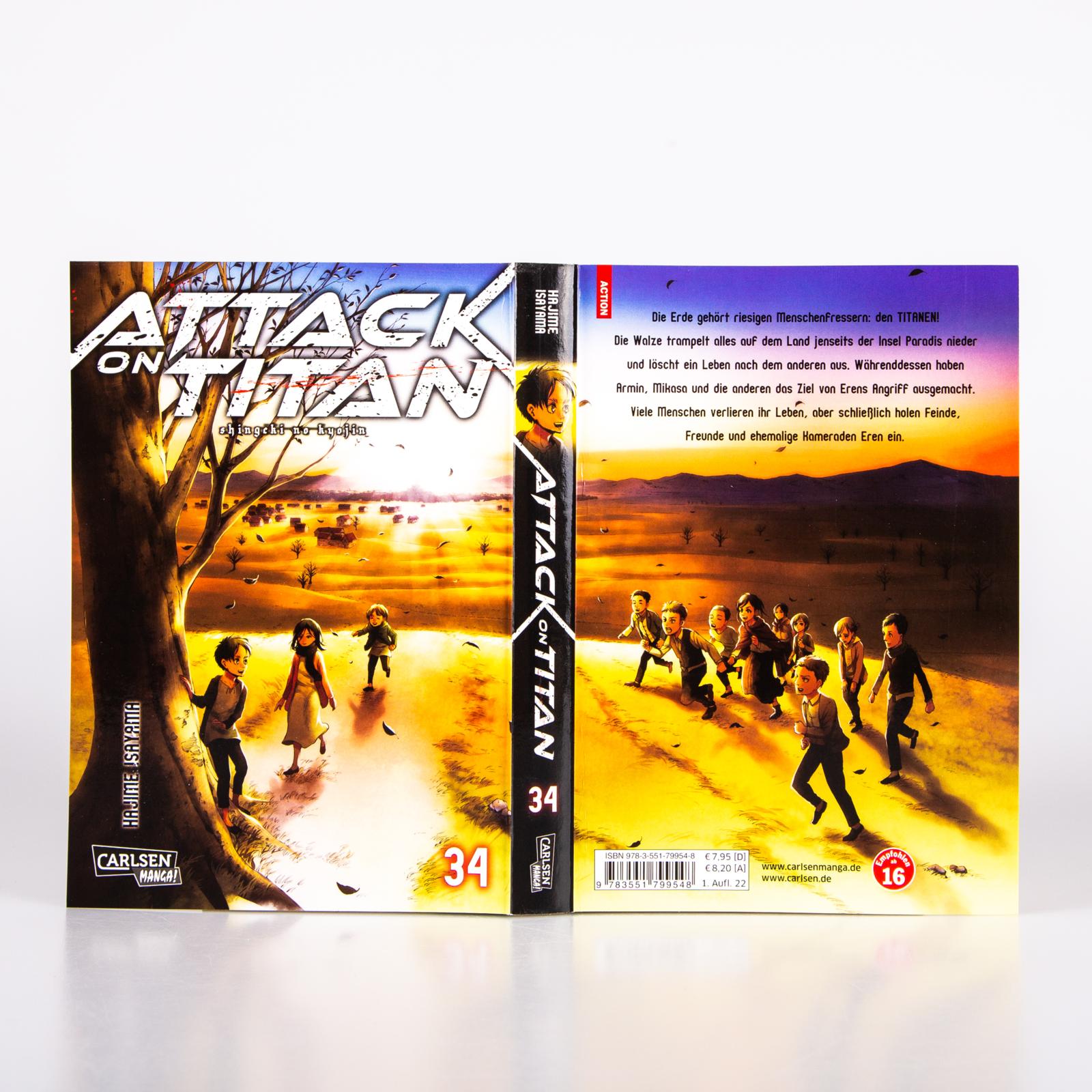 Beispielinhalt (Bild) Attack on Titan 34