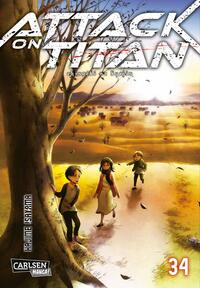 Vorderes Coverbild Attack on Titan 34