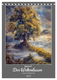 Vorderes Coverbild Yggdrasil - Der Baum des Lebens (Tischkalender 2025 DIN A5 hoch), CALVENDO Monatskalender