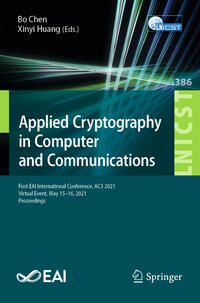 Vorderes Coverbild Applied Cryptography in Computer and Communications