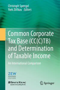 Vorderes Coverbild Common Corporate Tax Base (CC(C)TB) and Determination of Taxable Income
