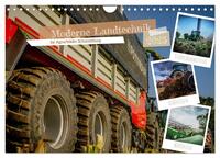 Vorderes Coverbild Moderne Landtechnik (Wandkalender 2025 DIN A4 quer), CALVENDO Monatskalender