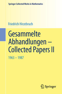 Vorderes Coverbild Gesammelte Abhandlungen - Collected Papers II