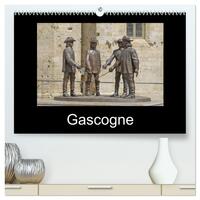 Vorderes Coverbild Gascogne (hochwertiger Premium Wandkalender 2025 DIN A2 quer), Kunstdruck in Hochglanz