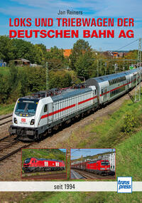 Vorderes Coverbild Loks und Triebwagen der Deutschen Bahn AG