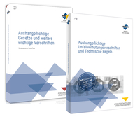 Vorderes Coverbild Das Aushangpflichten-Paket für das Gesundheitswesen - Aushangpflichtige Gesetze + Unfallverhütungsvorschriften