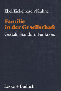 Vorderes Coverbild Familie in der Gesellschaft