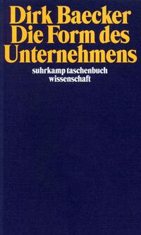 Vorderes Coverbild Die Form des Unternehmens
