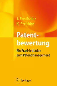 Vorderes Coverbild Patentbewertung