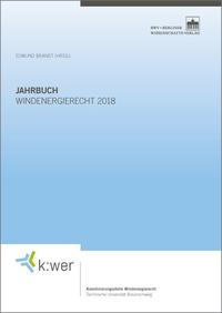 Vorderes Coverbild Jahrbuch Windenergierecht 2018