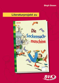 Vorderes Coverbild Literaturprojekt zu Die Sockensuchmaschine
