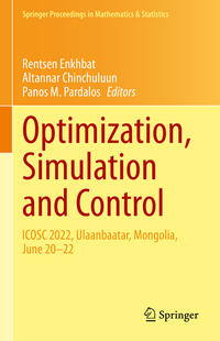 Vorderes Coverbild Optimization, Simulation and Control