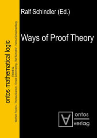 Vorderes Coverbild Ways of Proof Theory