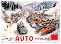 Vorderes Coverbild Mit dem Auto unterwegs (Wandkalender 2025 DIN A4 quer), CALVENDO Monatskalender