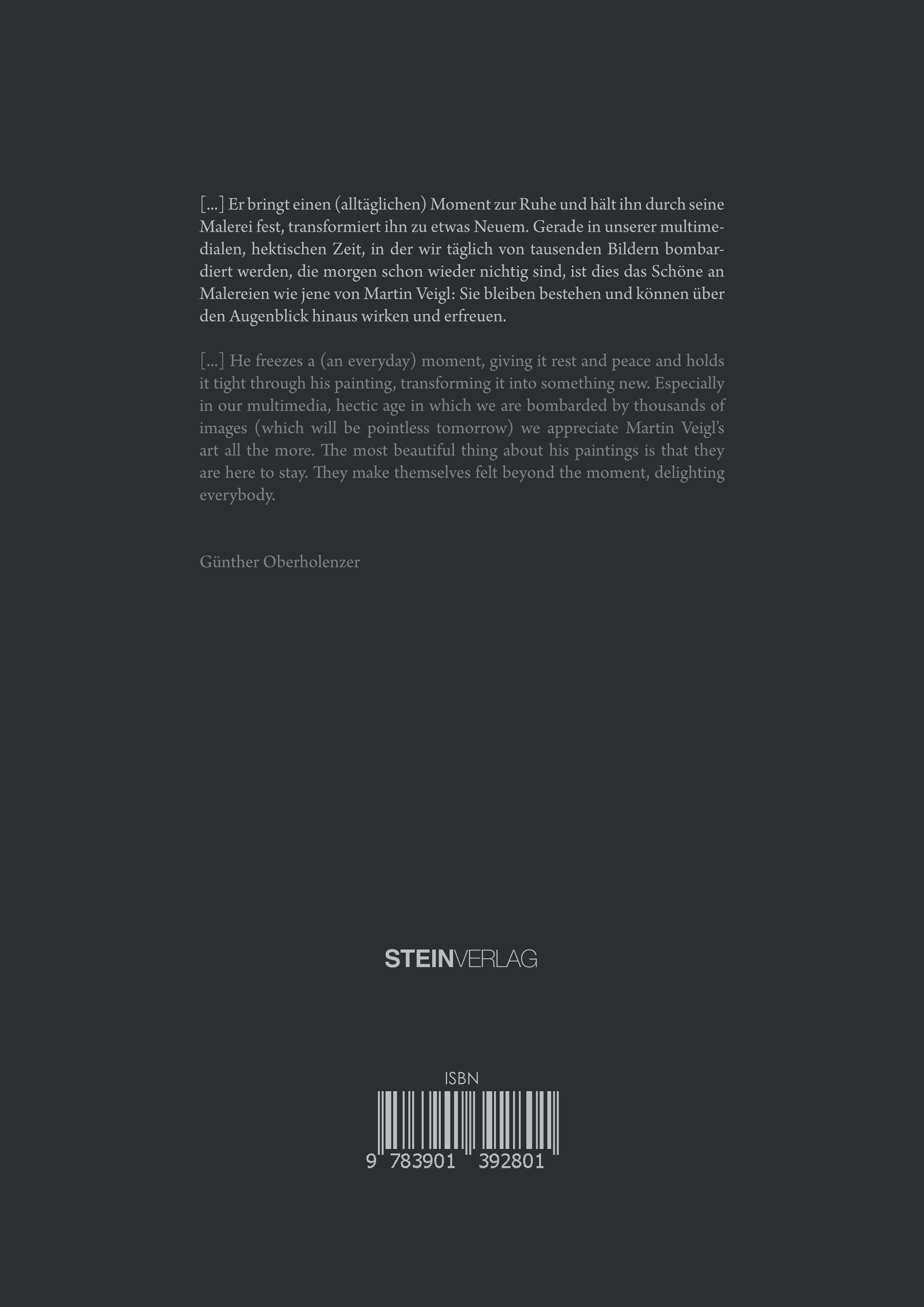Rückseitencover MARTIN VEIGL