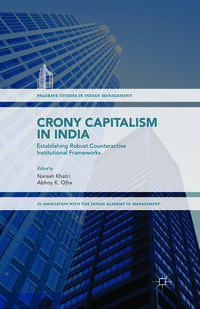 Vorderes Coverbild Crony Capitalism in India