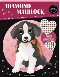 Vorderes Coverbild Diamond Malblock, (Hund)