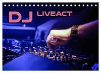 Vorderes Coverbild DJ Liveact (Tischkalender 2026 DIN A5 quer), CALVENDO Monatskalender