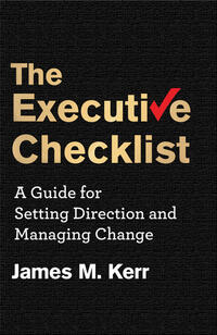 Vorderes Coverbild The Executive Checklist