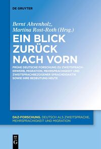Vorderes Coverbild Ein Blick zurück nach vorn