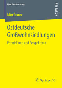 Vorderes Coverbild Ostdeutsche Großwohnsiedlungen