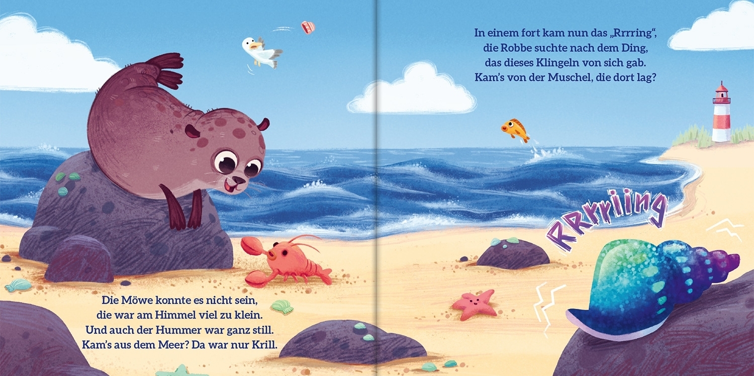 Beispielinhalt (Bild) Hallo Meer, ist da wer?
