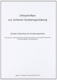 Vorderes Coverbild Infoschriften zur sicheren Existenzgründung - Soziale Sicherheit für Existenzgründer