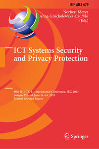 Vorderes Coverbild ICT Systems Security and Privacy Protection