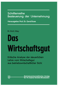 Vorderes Coverbild Das Wirtschaftsgut