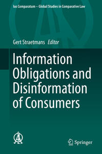 Vorderes Coverbild Information Obligations and Disinformation of Consumers