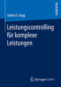 Vorderes Coverbild Leistungscontrolling für komplexe Leistungen