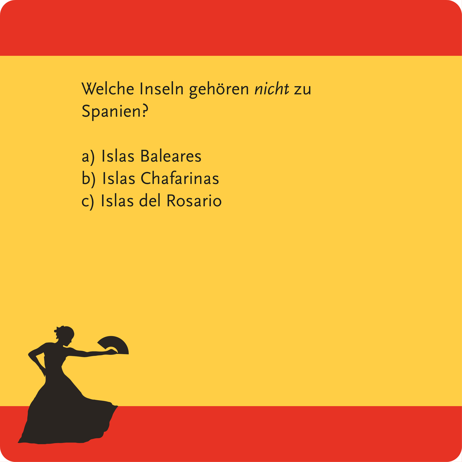Beispielinhalt (Bild) Das Spanien-Quiz