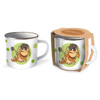 Vorderes Coverbild Trötsch Unser Sandmännchen Emaille Becher Tasse Moppi