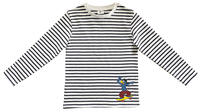 Vorderes Coverbild Globi Langarm Shirt navy/weiss gestreift Skater 110/116