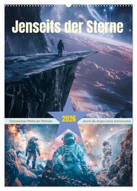 Vorderes Coverbild Jenseits der Sterne (Wandkalender 2026 DIN A2 hoch), CALVENDO Monatskalender