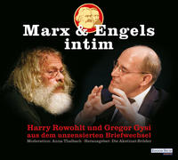 Vorderes Coverbild Marx & Engels intim