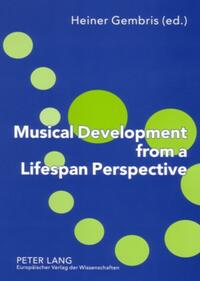 Vorderes Coverbild Musical Development from a Lifespan Perspective